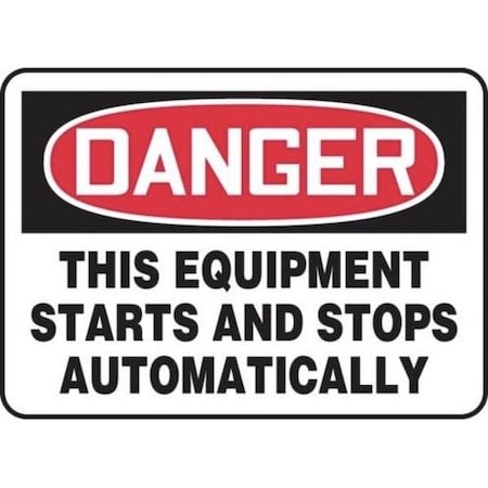 Accuform OSHA DANGER SAFETY SIGNTHIS MEQM087XT MEQM087XT